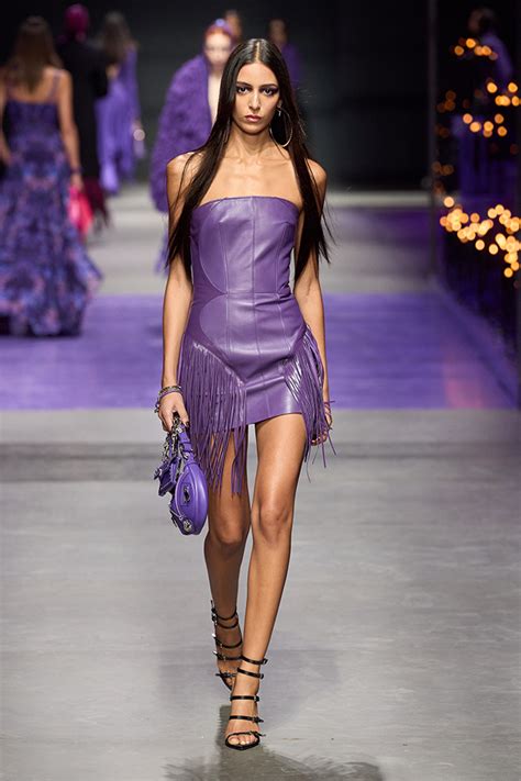 versace spring summer 23|versace slip dresses.